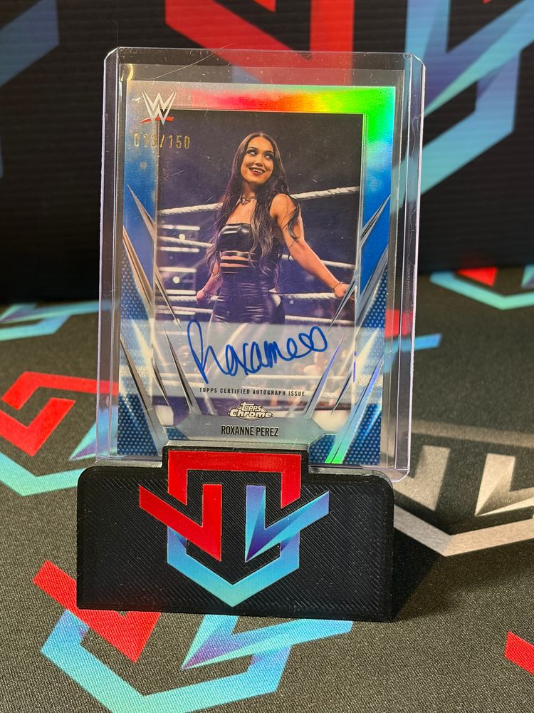 Roxanne Perez Chrome Auto /150 image 1